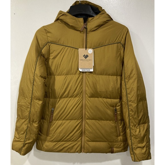 Obermeyer James Puffy Jacket Boys XL Heritage Tumbleweed Style 41057 NWT $149